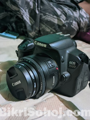 Canon 700 d সাথে Canon 52mm Prime Lens